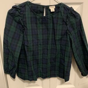 Crewcuts tartan shirt
